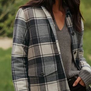 Jenni Kayne Shearling-Lined Farmhouse Jacket